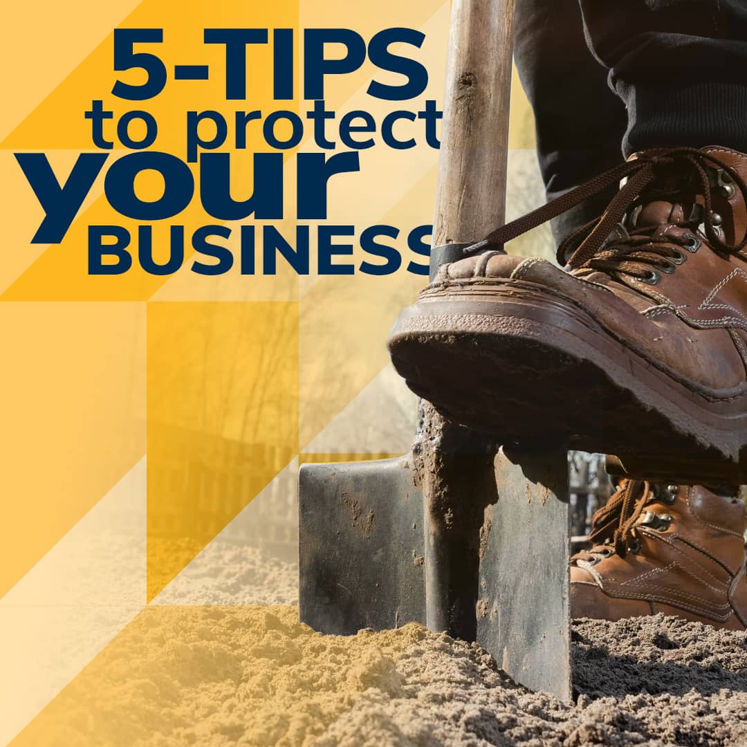 five tips to protect your business