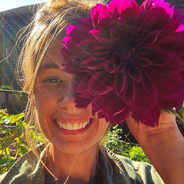 Madalyn from Botanica Land Care recommends dahlias