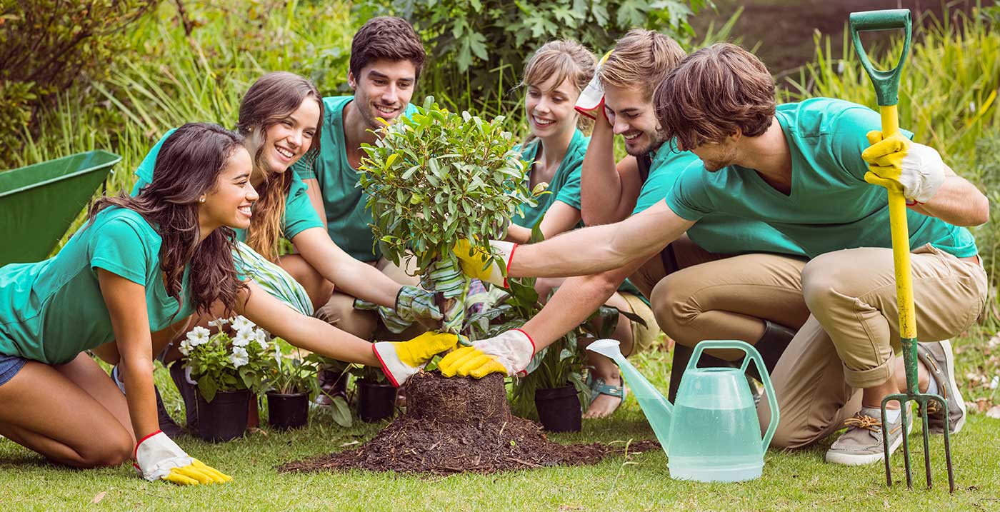 the new generation of green industry professionals working together